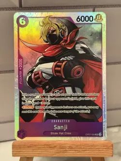One Piece - Sanji OP07-064 FOIL SR - PRB-02 English REPRINT - Image 1