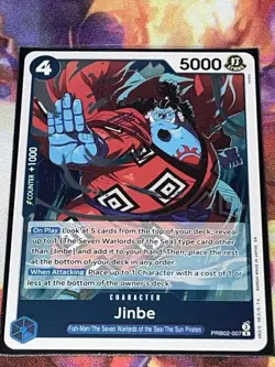 Jinbe PRB-02 PRB02-007 Rare Foil The Best Vol 2 One Piece Near Mint Card Game NM - Image 1