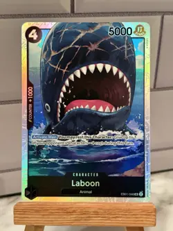 One Piece TCG The Best Vol. 2 PRB-02 - Laboon EB01-048 SR Reprint - English NM - Image 1