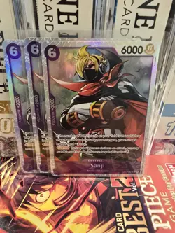 1x-One Piece TCG The Best Vol. 2 PRB-02 - Sanji OP07-064 SR Reprint - NM English - Image 1