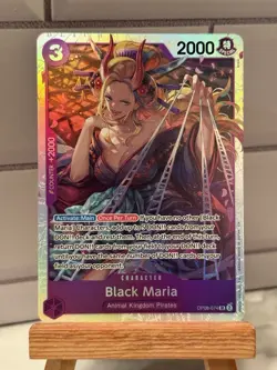 One Piece - Black Maria OP08-074 FOIL SR - PRB-02 English REPRINT - Image 1