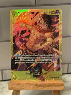 Portgas D Ace PRB-02 OP07-119 SEC The Best Vol 2 One Piece NM (Reprint) - Image 1