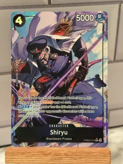 ONE PIECE PREMIUM PRB-02 - SHIRYU RARE ALT ART PRB02-015 - ENGLISH - Image 1