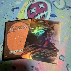 Force Of Negation Full Art Foil Playtest Mtg Card - Image 1