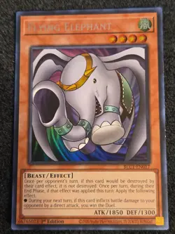 x1 Flying Elephant (Silver) - BLC1-EN017 - Ultra Rare - 1st Edition Yu-Gi-Oh! NM - Image 1