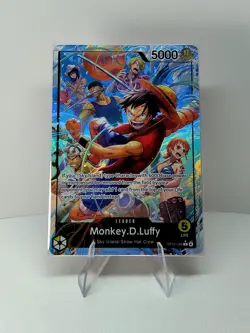 ONE PIECE OP15-098 MONKEY D LUFFY ALT ART LEADER ENGLISH KAMI’S ISLAND - Image 1