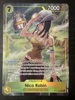 One Piece OP15-109 R Alt Art Nico Robin Adventure on KAMI's Island ENGLISH OP15 - Image 1