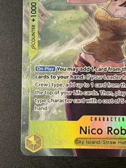 One Piece OP15-109 R Alt Art Nico Robin Adventure on KAMI's Island ENGLISH OP15 - Image 5