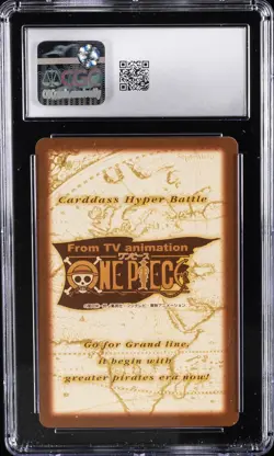 2001 ONE PIECE CARDDASS HYPER BATTLE JAPANESE #S96 LUFFY & ZORO CGC 9.5 - Image 2