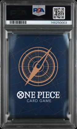 2025 ONE PIECE OP13-CARRYING ON HIS WILL ALTERNATE ART MONKEY D. LUFFY PSA 10 - Image 2