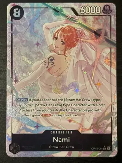 One Piece Eng OP15-086 Nami Alt Art Parallel Adventure on Kamis Island Wedding - Image 1