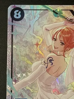 One Piece Eng OP15-086 Nami Alt Art Parallel Adventure on Kamis Island Wedding - Image 2