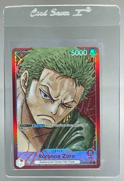 Roronoa Zoro 2022 One Piece Romance Dawn #OP01-001 Alternate Art - Image 1
