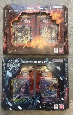ONE PIECE TCG Illustration Box Vol 5 & Vol 6 PRB-02 OP-13 Bundle SEALED - Image 1