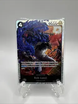 One Piece Adventure on Kami’s Island OP-15-EB04 - Rob Lucci Super Rare EB04-048 - Image 1
