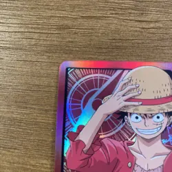 Monkey.D.Luffy ST01-001 L Super Pre-Release Stamp Starter Deck Leader - Image 3