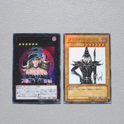 Yu-Gi-Oh Magi Magi Magician Gal Dark Magician WJMP-JP018 Ultra VG Japanese k571 - Image 1