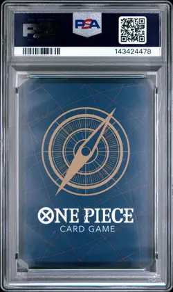 2024 ONE PIECE OP09-EMPERORS IN THE NEW WORLD ALTERNATE ART #004 SHANKS PSA 9 - Image 2