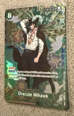 2026 One Piece OP14/EB04 Dracule Mihawk SP Alt Art OP12-030 SR Azure Sea’s Seven - Image 3