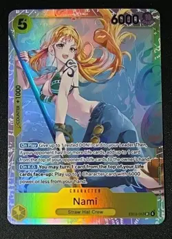 Nami EB03-053 SR Heroines Edition Foil One Piece TCG - Image 1