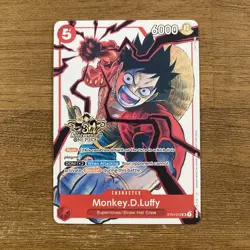 One Piece Monkey D. Luffy - ST01-012 3rd Anniversary Tournament 3 Brothers Pack - Image 1