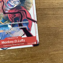 One Piece Monkey D. Luffy - ST01-012 3rd Anniversary Tournament 3 Brothers Pack - Image 2