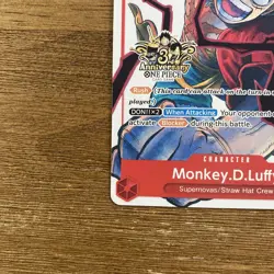 One Piece Monkey D. Luffy - ST01-012 3rd Anniversary Tournament 3 Brothers Pack - Image 3