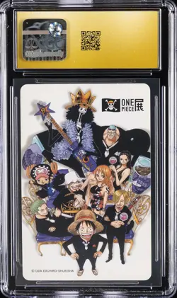 2012 ONE PIECE WANTED DECK JAPANESE #J JINBE CGC 10 PRISTINE - Image 2