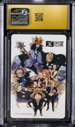 2012 ONE PIECE JPN WANTED DECK 7 OF SPADES NICO ROBIN CGC 10 PRISTINE - Image 2