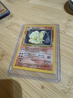 Pokemon TCG Ninetales Base Set Holo Unlimited Rare Card 12/102 LP Condition - Image 2