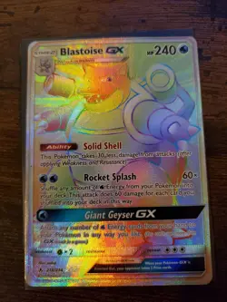 Blastoise GX 35/214 Unbroken Bonds Holo Card Pokemon TCG LP - Image 2