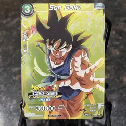 Son Goku P-066 CHAMPIONSHIP 2018 Promo Foil Dragon Ball Super Card Game | NM - Image 1