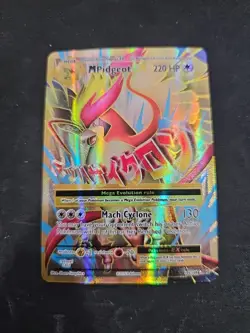 Pokemon XY Evolutions 2016 M Pidgeot EX Full Art Holo Ultra Rare Card 105/108 - Image 3