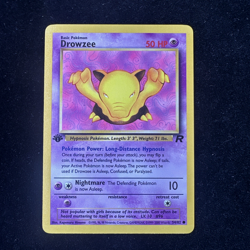 1st Edition Drowzee - Team Rocket - #54/82 - Vintage Pokemon Card 2000 WOTC - Image 1