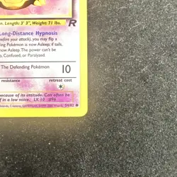 1st Edition Drowzee - Team Rocket - #54/82 - Vintage Pokemon Card 2000 WOTC - Image 5