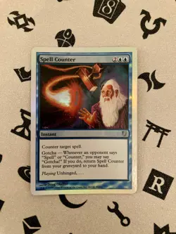 Spell Counter - FOIL *UNHINGED* LIGHTLY PLAYED *2004* UNCOMMON *MAGIC* MTG - Image 1