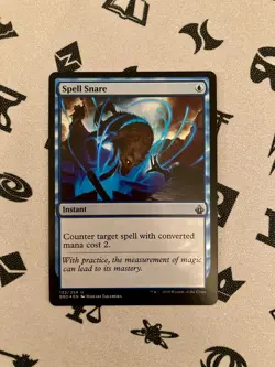 Spell Snare - FOIL *BATTLEBOND* NEAR MINT *2018* UNCOMMON *MAGIC* MTG - Image 1