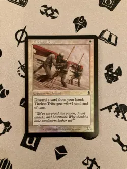 Tireless Tribe - FOIL *ODYSSEY* LIGHTLY PLAYED *2001* COMMON *MAGIC* MTG - Image 1