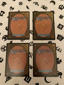 4x Urza's Mine *SIGNED BY ANSON MADDOCKS* CHRONICLES *NM AND LP* 1995 *Autograph - Image 2