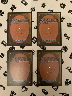 4x Urza's Tower *SIGNED BY MARK POOLE* CHRONICLES *NM AND LP* 1995 *Autograph - Image 2