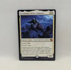 MTG TMNT Leonardo, Sewer Samurai Teenage Mutant Ninja Turtles Regular - Image 1