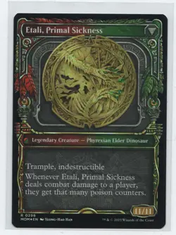 MAGIC THE GATHERING MARCH OF THE MACHINE SHOWCASE FOIL ETALI PRIMAL CONQUERER - Image 2