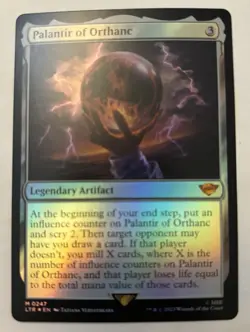 (1x) Palantir of Orthanc - Foil - Lord Of The Rings - NM - MTG - Image 1