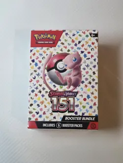 Pokemon 151 Booster Bundle 6 packs English Sealed 820650863219 - Image 1