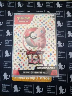 Pokemon 151 English Booster Bundle W/Protector 820650863219 - Image 1