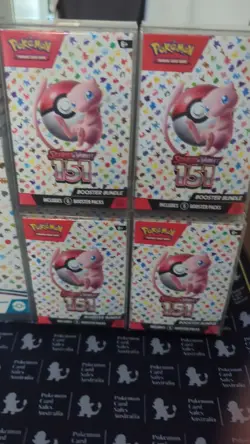 Pokemon 151 English Booster Bundle W/Protector 820650863219 - Image 2