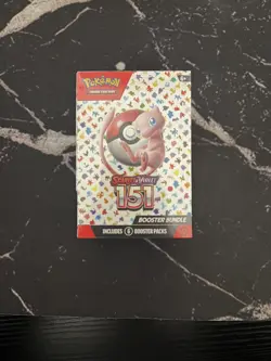 Pokemon Scarlet & Violet 151 Booster Bundle Sealed Box 6 Booster Packs Inside - Image 1