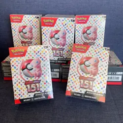Pokemon 151 English Booster Bundle 6 packs - 290-87321 820650863219 - Image 1