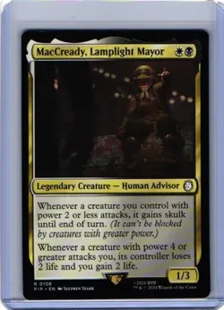 MacCready, Lamplight Mayor - 108 - NM - Universes Beyond: Fallout - MTG - Image 1