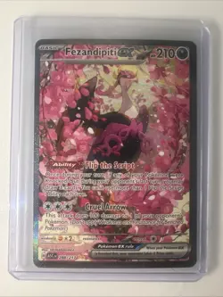 Fezandipiti Ex 288/217 SIR Ascended Heroes Pokemon Card NM - Image 1